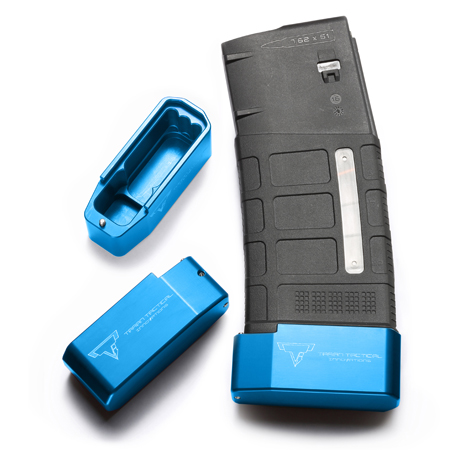 TTI Major Firepower PMAG Magazine Extension for .308, Blue